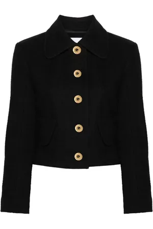 Patou Veste crop en tweed