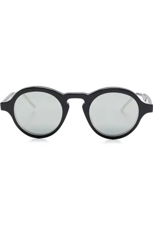 Thom Browne Lunettes de soleil à monture ronde