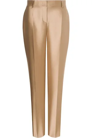 Alberta Ferretti Pantalon de costume à coupe droite