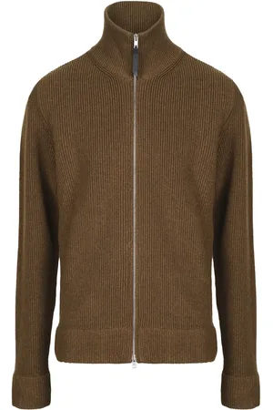 Maison Margiela Pull nervuré à fermeture zippée
