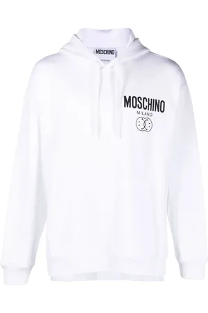 Moschino Hoodie en coton à logo imprimé