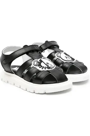 Moschino Sandales en cuir à appliqué Teddy Bear