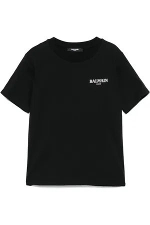 Balmain T-shirt à logo imprimé
