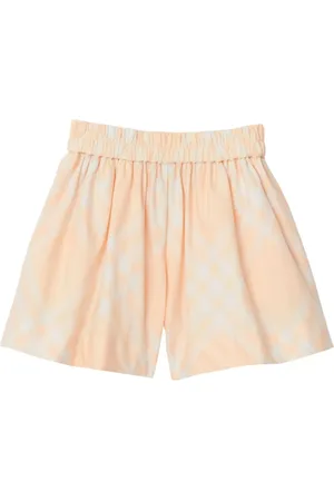 Burberry Short en coton à carreaux