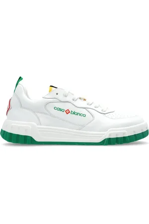 Casablanca Baskets Court en cuir