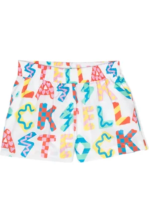 Stella McCartney Short élastiqué à logo