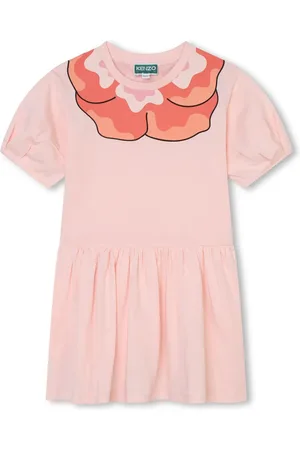 Kenzo Robe en coton biologique à fleurs