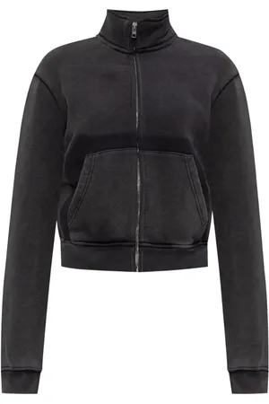 Alexander Wang Veste en coton à coupe crop