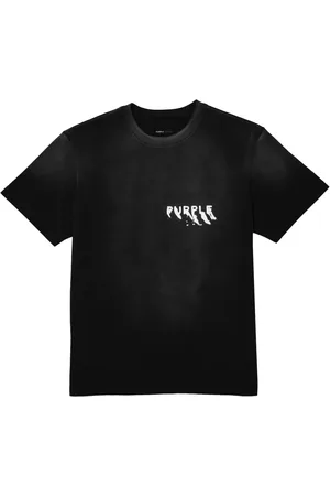 Purple Brand T-shirt en coton à logo imprimé