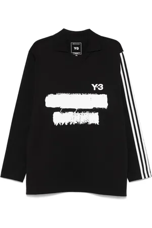 Y-3 Polo à logo graphique