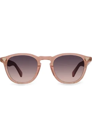 GARRETT LEIGHT Lunettes de soleil à monture ronde