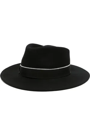 Borsalino Chapeau en laine à détail de nœud