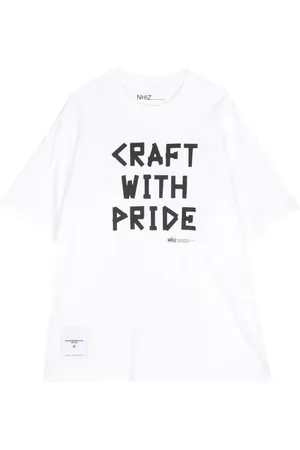 Izzue X Neighborhood t-shirt à slogan imprimé