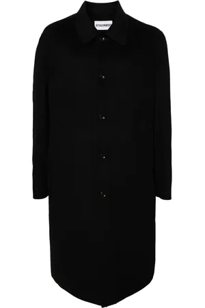ATTACHMENT Manteau droit à simple boutonnage