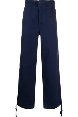 Ralph Lauren Pantalon droit en coton à patch logo