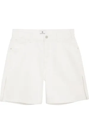 ANINE BING Short en jean à fentes