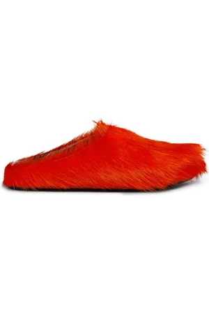 Marni Chaussons Fussbett Sabot en raphia