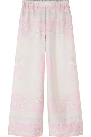 VERSACE Pantalon La Coupe des Dieux en soie
