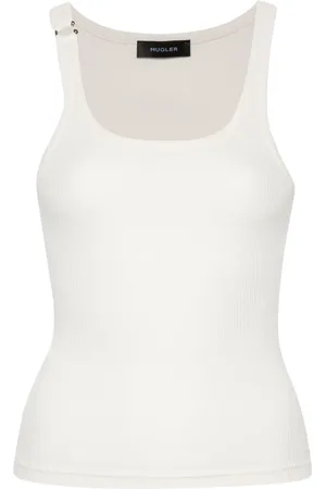 MUGLER Débardeur à ornements métalliques