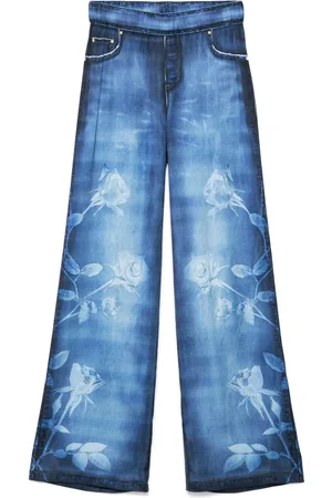 Blugirl Pantalon en jean à effet satiné