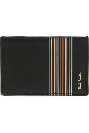 Paul Smith Porte-cartes à motif Signature Stripe