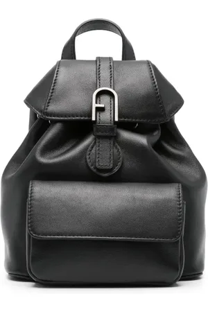 Furla Sac à dos en cuir à boucle logo