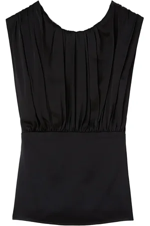 Jil Sander Blouse sans manches à fronces