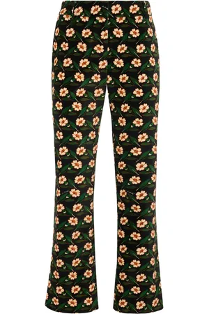 La DoubleJ Pantalon court à fleurs