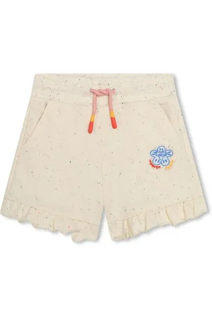 Kenzo Short en coton à logo appliqué