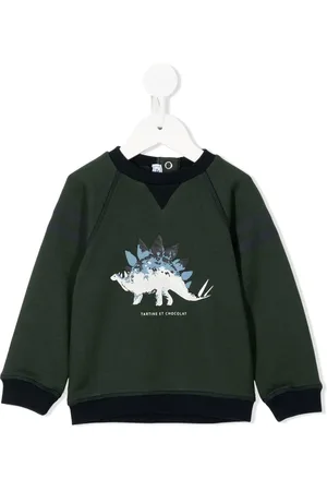 Tartine Et Chocolat Sweat en coton à imprimé graphique