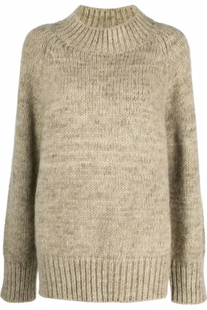 Maison Margiela Pull nervuré à col roulé