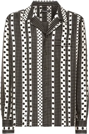 Dolce & Gabbana Chemise en soie à pois