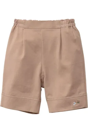 Familiar Pantalon en coton à broderies