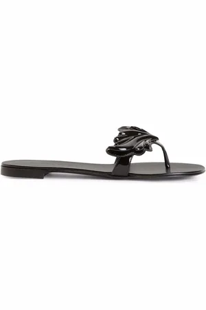 Giuseppe Zanotti Tongs Cruel à effet verni