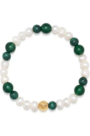 Nialaya Bracelet bicolore à perles