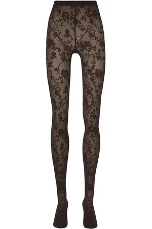 Wolford Collants à fleurs