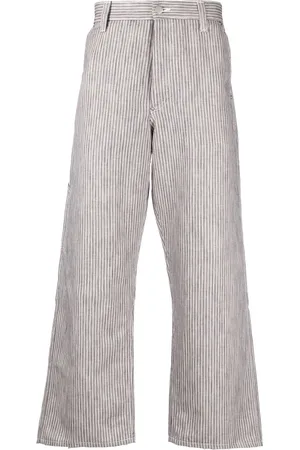 JUNYA WATANABE Pantalon court à rayures
