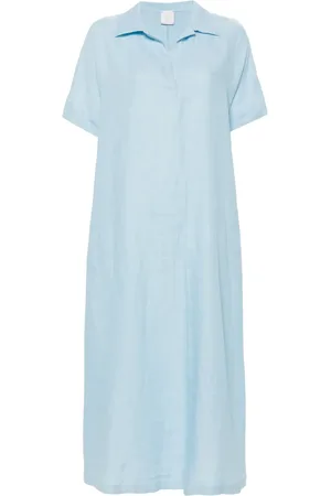ELEVENTY Robe en lin à coupe longue