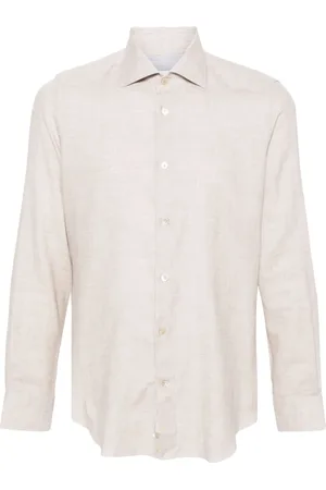 ELEVENTY Chemise à tissu flammé
