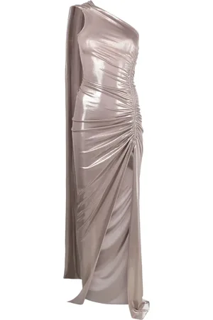 Atu Body Couture Robe longue asymétrique à fronces