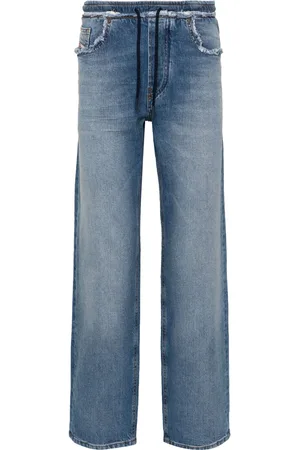 Diesel Jean droit à lien de resserrage