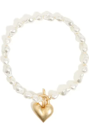 Bimba y Lola Collier de perles à pendentif coeur