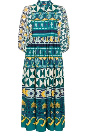 La DoubleJ Robe Portofino à coupe mi-longue