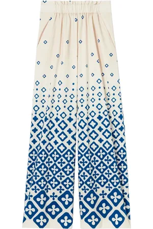 Claudie Pierlot Pantalon imprimé en coton