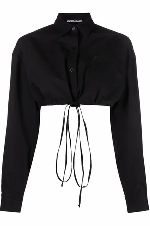 ANDREADAMO Chemise à coupe crop