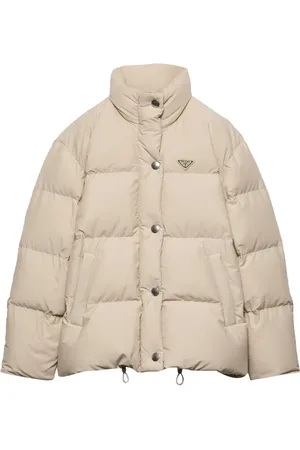 Prada Veste bomber à patch triangle