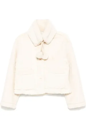 B+AB Veste en fourrure artificielle