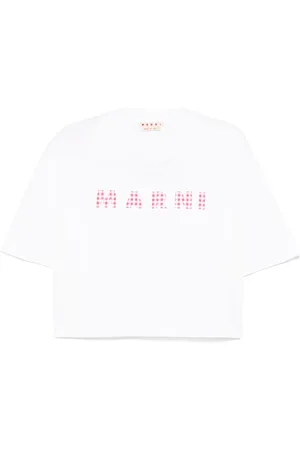 Marni T-shirt à logo imprimé