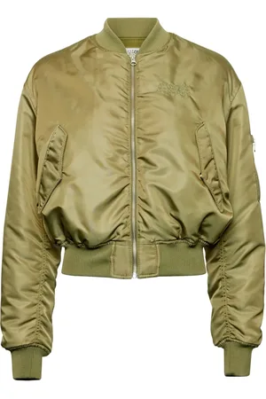 Maison Margiela Veste bomber à logo cousu