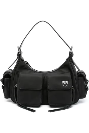 Pinko Sac porté épaule Cargo à plaque logo